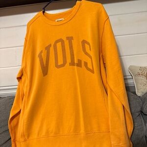 TAILGATE WOMENS MEDIUM TENNESSEE VOLS FOOTBALL ORANGE EUC